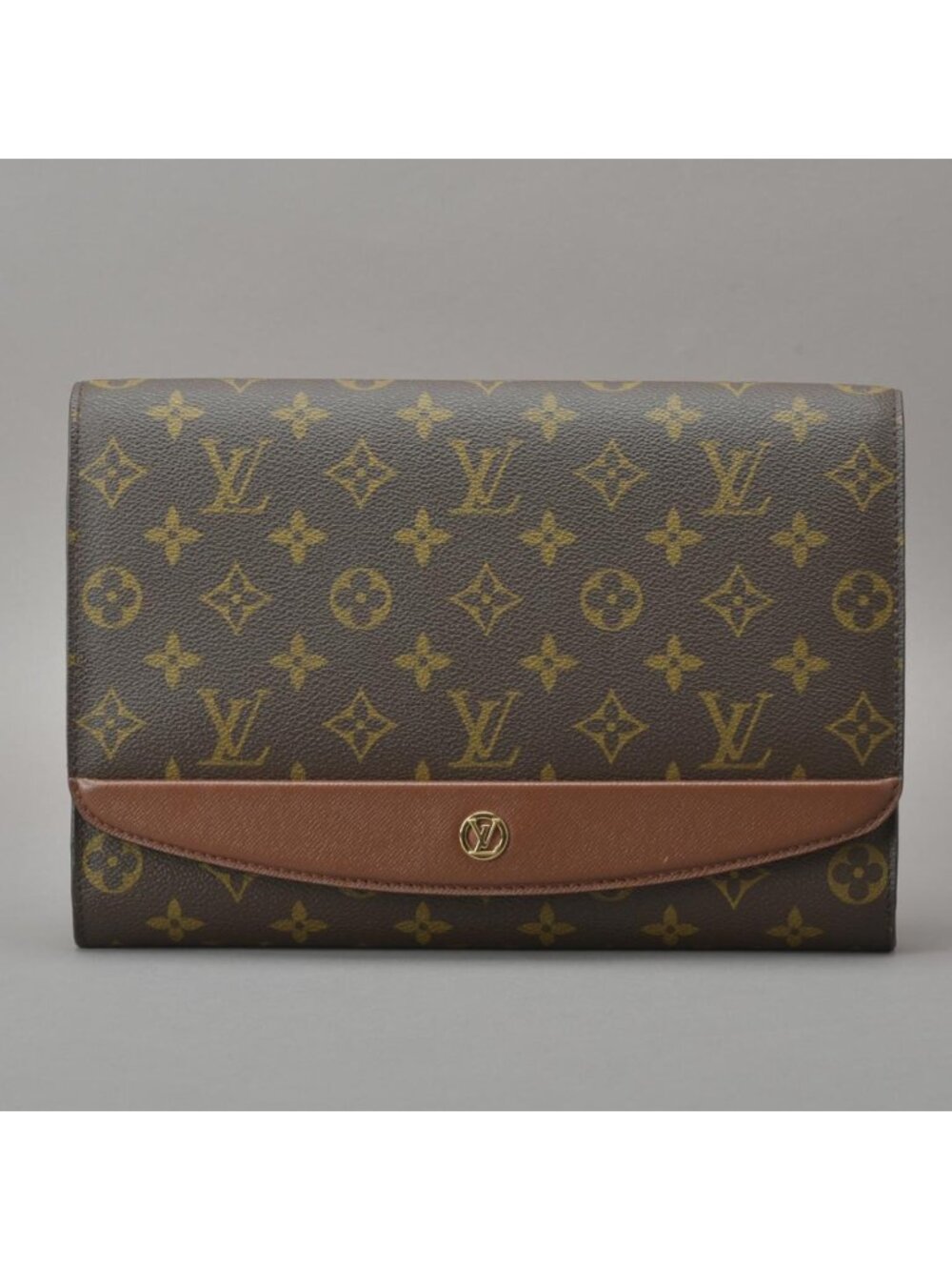 Louis Vuitton Gold Clutch Monogram - Picture 2 of 10